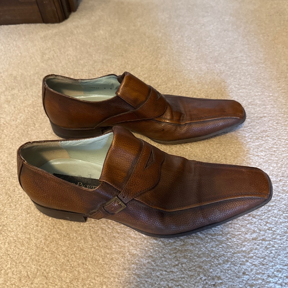 Cesare Paciotti men’s leather loafers